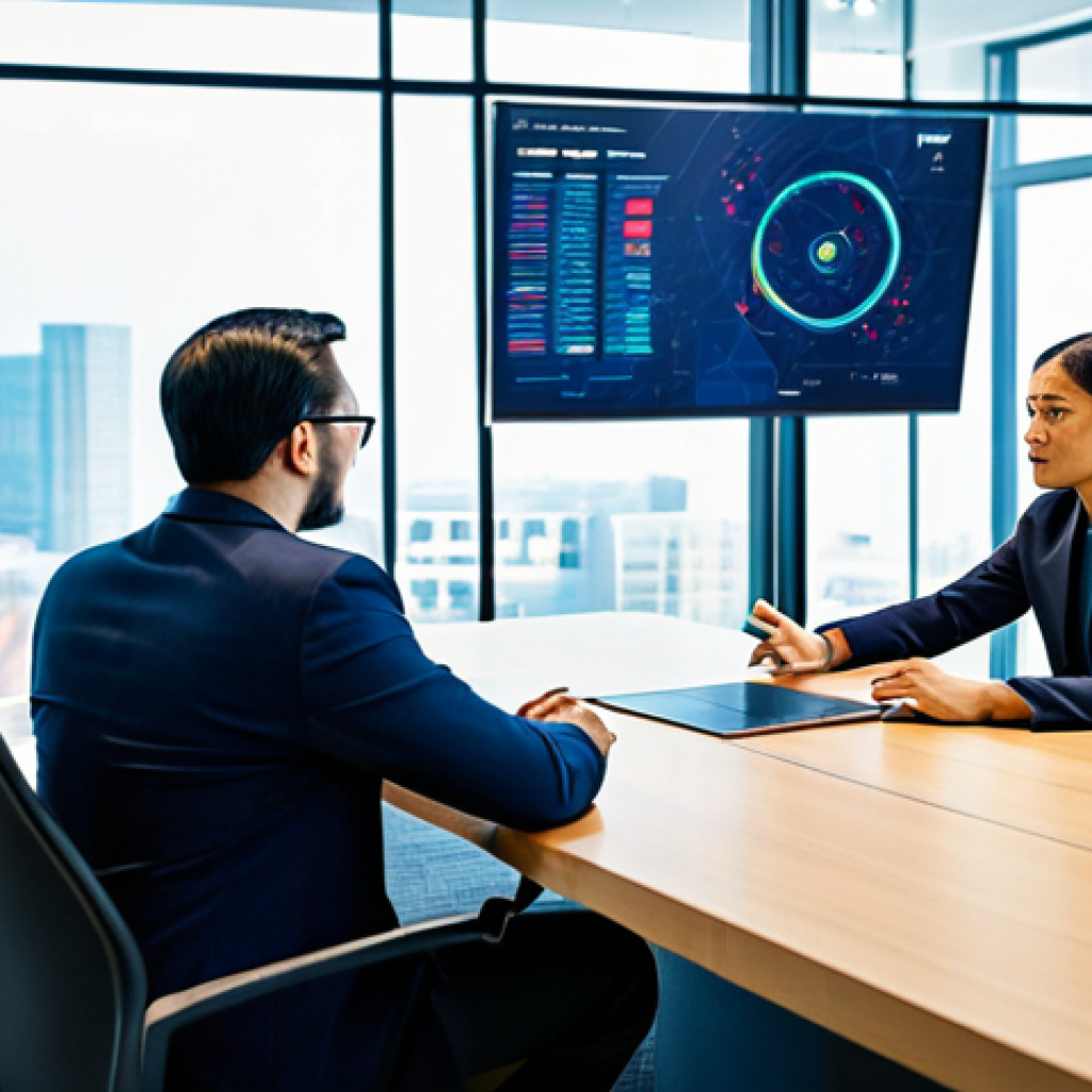 A group of three diverse professionals, two men and one woman, in modest business suits and dresses, engaged in a focused, collaborative discussion around a polished conference table. They are in a brightly lit, modern conference room with large digital displays showing abstract, stylized blockchain network graphics and global financial data. The scene emphasizes international cooperation and regulatory development. perfect anatomy, correct proportions, natural pose, well-formed hands, proper finger count, natural body proportions, professional photography, high quality, safe for work, appropriate content, fully clothed, professional dress.