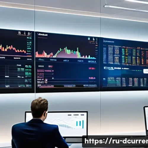 Home 28 디지털화폐 및 암호화폐 규제 동향 - **Prompt:** A clean and modern financial office environment where diverse professionals are reviewin...